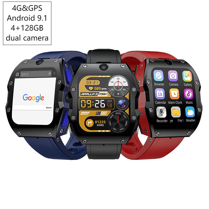 Smart Watch - 4G Android Smartwatch 4 + 128GB
