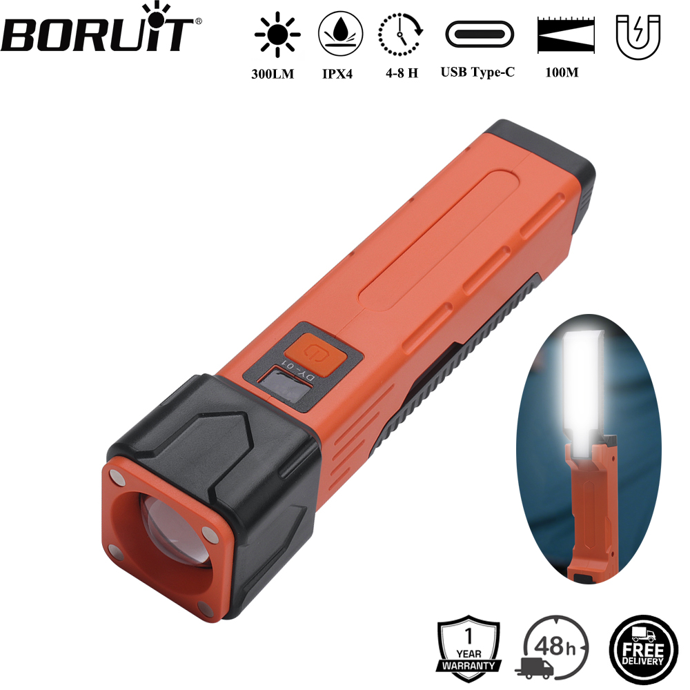 Power Bank - BORUiT 300LM luz LED de trabajo