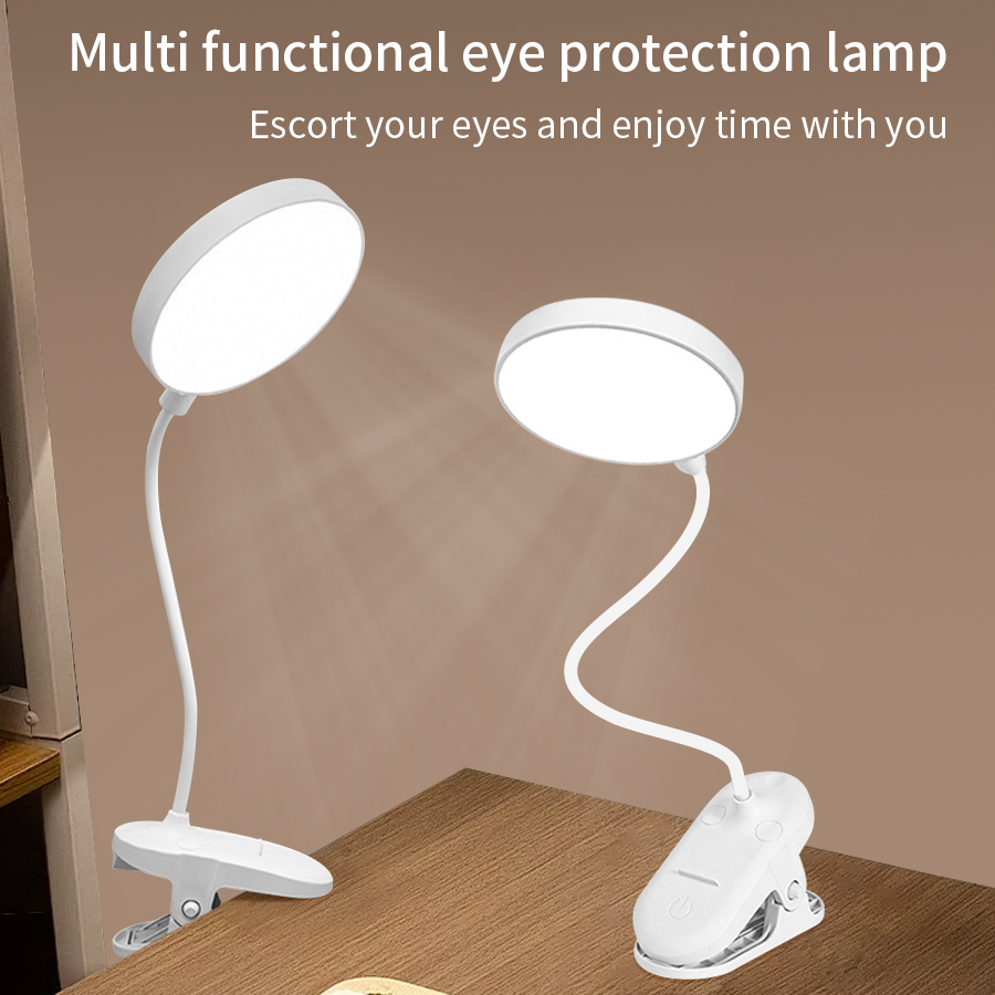 Phone Holder - Lámpara de Escritorio LED con Clip