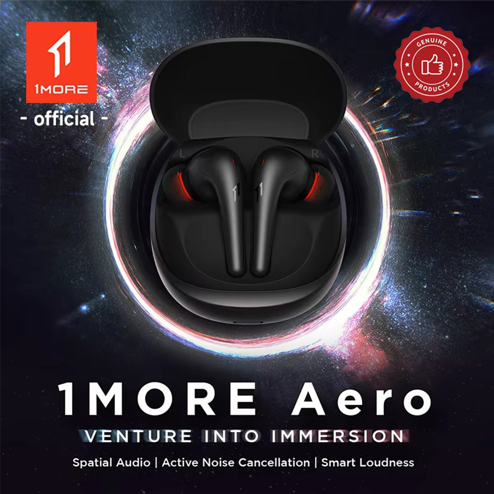 Headphones Wireless - Auriculares 1MORE Aero con cancelación de