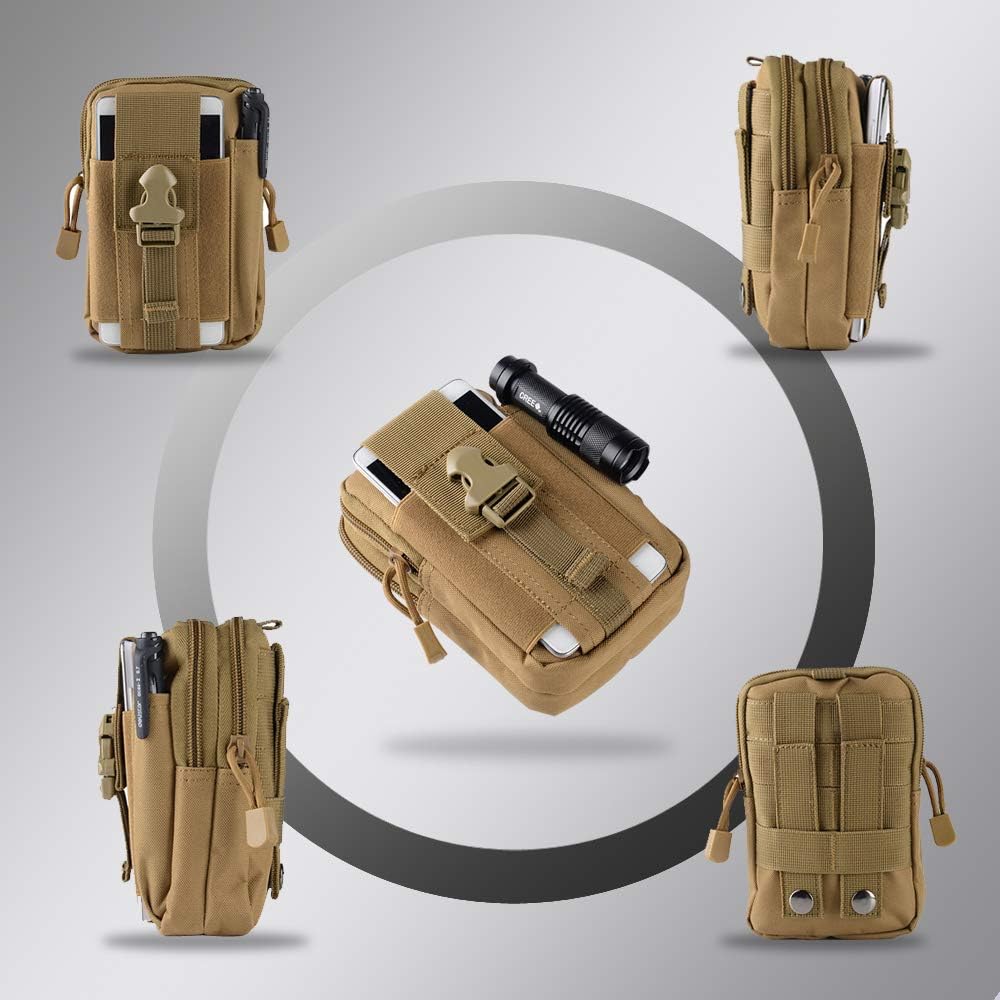 Bolsa táctica Molle para cintu - Phone Holder reseña y precio