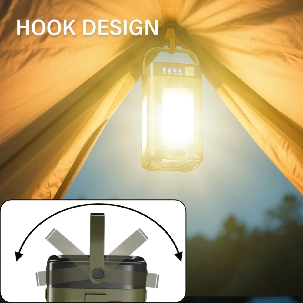 Lámpara Solar Portátil para Ca - Power Bank reseña y precio