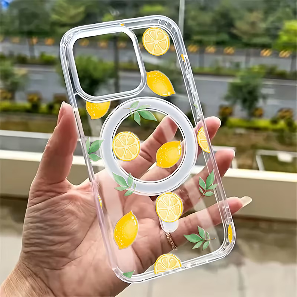 Funda Transparente con Diseño  - Wireless Charger reseña y precio