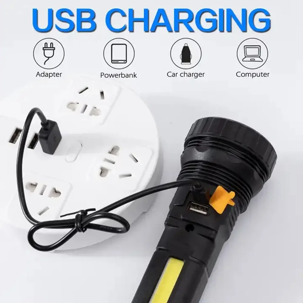 Linterna LED Solar multifunció - Power Bank reseña y precio